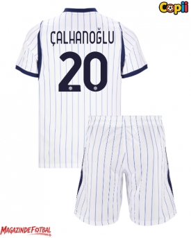 Inter Milan Hakan Calhanoglu #20 Echipament de Fotbal Replică 2026-27 Copii Deplasare (+ Șorturi)
